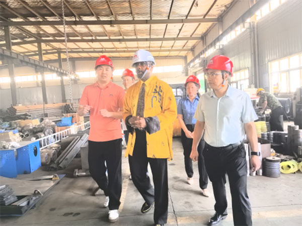 跨國界，筑橋梁丨熱烈歡迎非洲客戶到高飛股份參觀考察